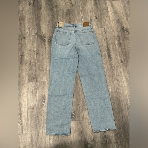 NWT Madewell Baggy Straight Jeans in Berteau Wash size 26 - Picture 4 of 8